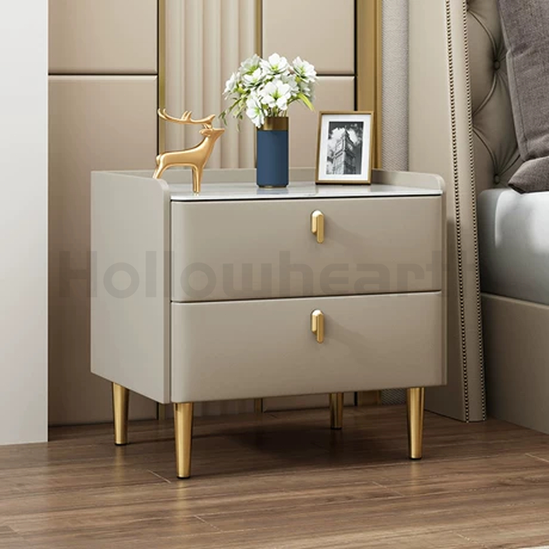 รัระกัน1ปี โต๊ะข้างเตียง ตู้ข้างเตียงหินแกรนิต หินแกรนิต IKEA 40/45/50 ซม สีขาว/กากี/เทา โลหะทนทาน ประกอบแล้ว pkf ราคา ถูกที่สุด ดีลบีเคเค แกลเลอรีภาพที่ 2