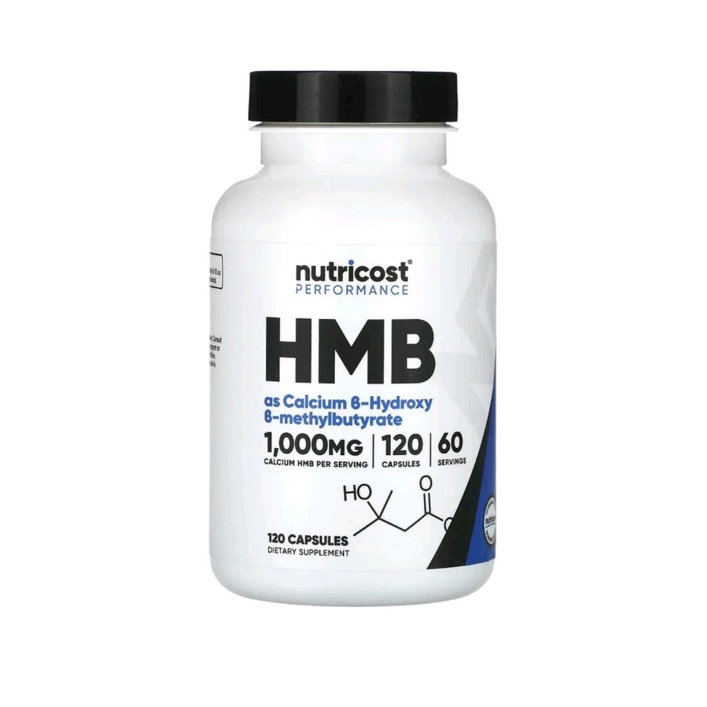 Nutricost​ HMB​ 1,000Mg.​ 120​Capsules.