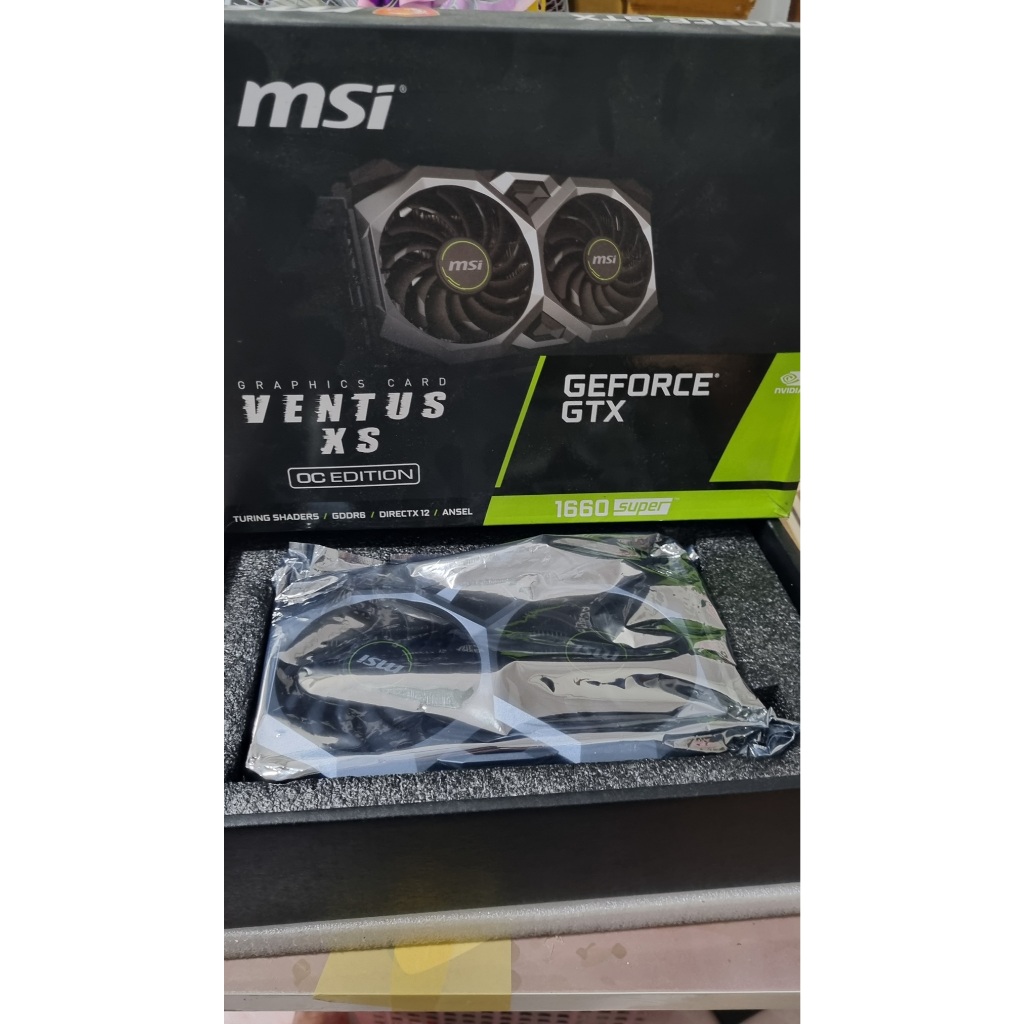 การ์ดจอราคาถูก GTX1660Super มือสอง