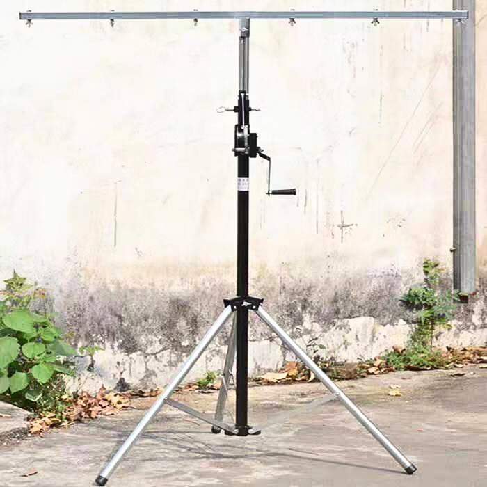 ขาวินซ์ ขาตั้งไฟพาร์สำหรับแขวนไฟ พร้อมรอกหมุน ปรับความสูงได้ตามการใช้งาน 3เมตร 4เมตร Winch Light Stand - รูปที่ 7