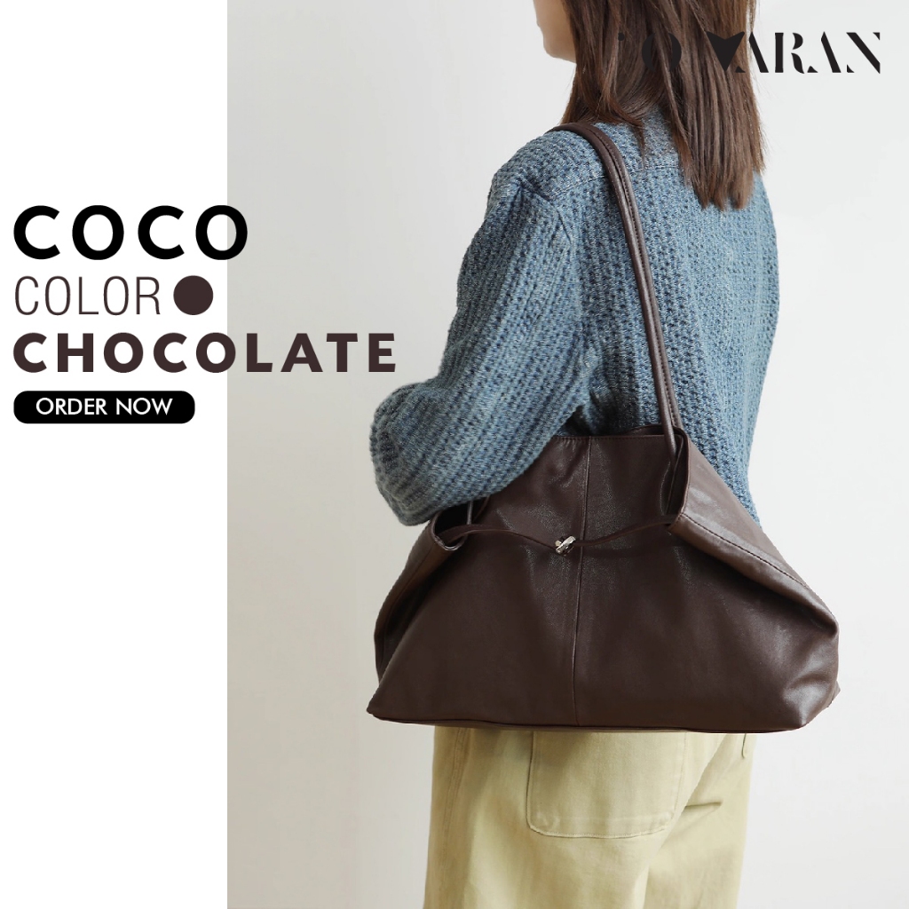 OVARAN รุ่น COCO VARAN : หนังวัวแท้