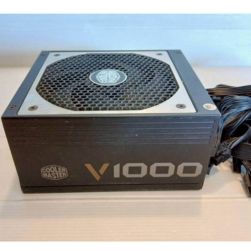 PSU (อุปกรณ์จ่ายไฟ) COOLER MASTER V1000 - 1000W (80+ GOLD)