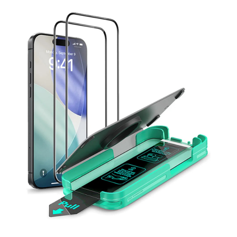ESR UltraFit Armorite Screen Protector ฟิล์มกระจกสำหรับ 17/ 17 air/ 17 Pro/ 17 Pro Max (แพ็ค 2 ชิ้น)