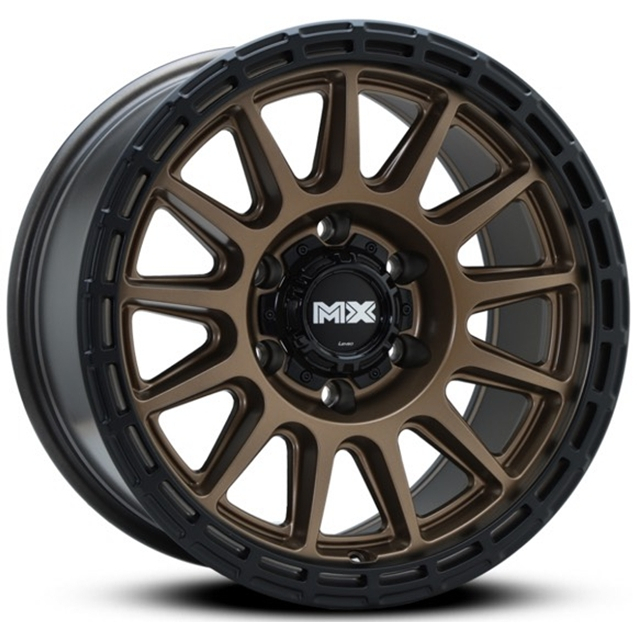 ล้อแม็กซ์ Lenso MX Dinero ขอบ17นิ้ว 6รู139.7 สีทองขอบดำ กว้าง9นิ้ว Offset12 [22506]