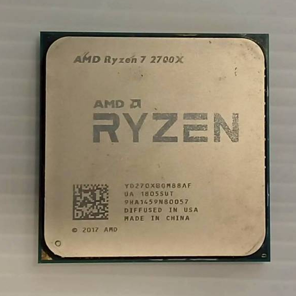 CPU (ซีพียู) AMD RYZEN 7 2700X 3.7 GHz (SOCKET AM4)