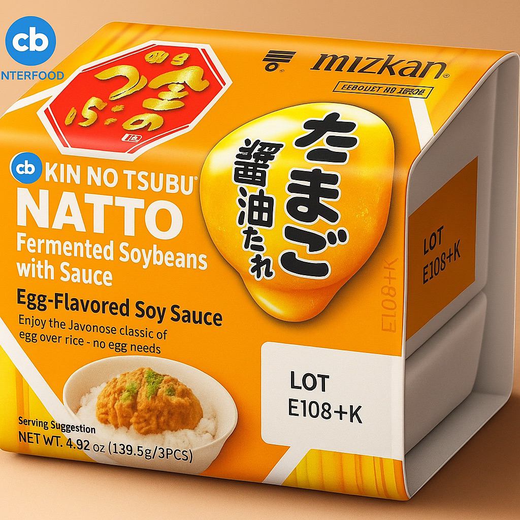 นัตโตะถั่วเน่าญี่ปุ่น(รสไข่)ขนาด139กรัม