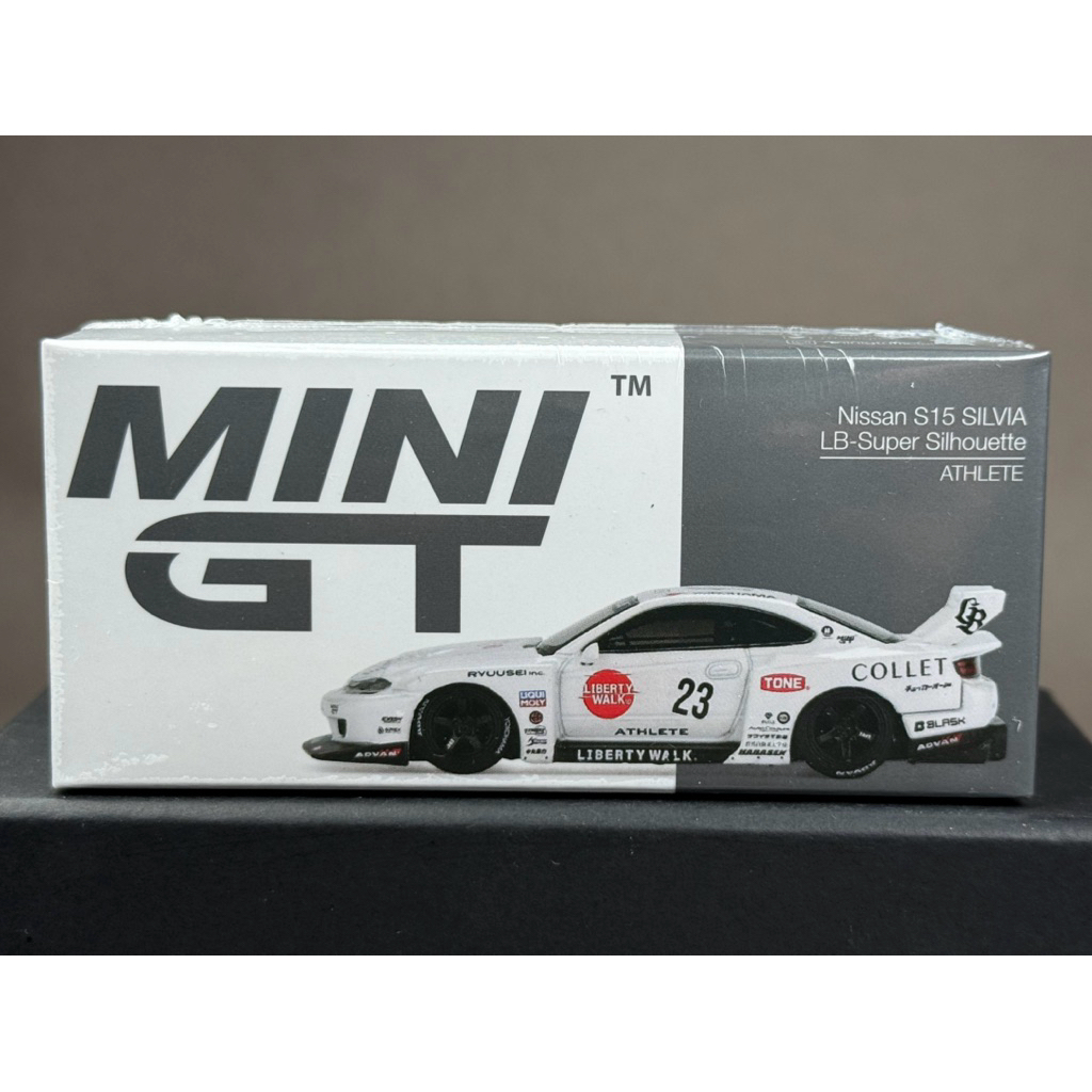 🔹Nissan S15 Silvia LB-Super Silhouette #1054 Scale 1:64 ยี่ห้อ Mini gt