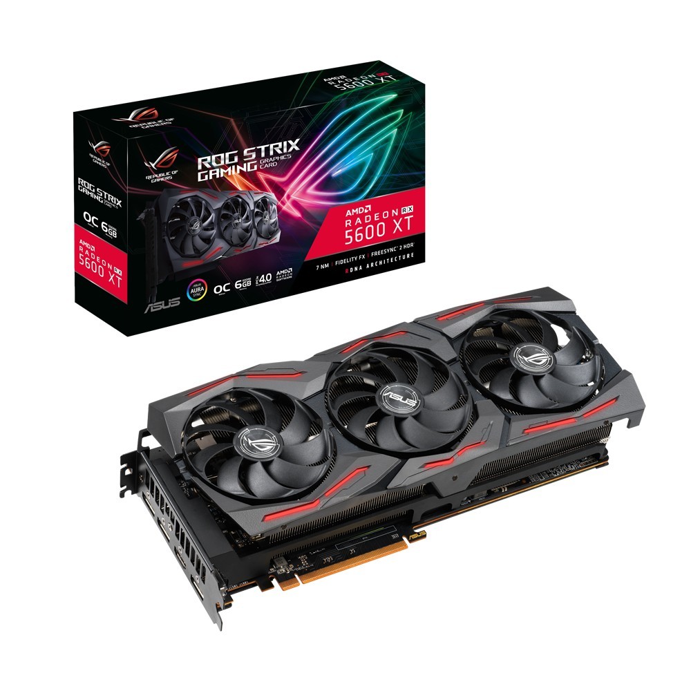 ASUS ROG STRIX RX5600XT O6G GAMING ไม่ผ่านการขุด