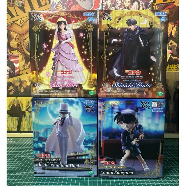 [พร้อมส่ง] [Lot.JP 🇯🇵 ] DETECTIVE CONAN - SHINICHI & RAN Xross Link Figure