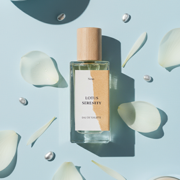 น้ำหอม Niran กลิ่น Lotus Serenity ขนาด 10ml และ 50 ml  (นิรันดร์) *เรียบร้อยเหมือนกลัวดอกพิกุลร่วง