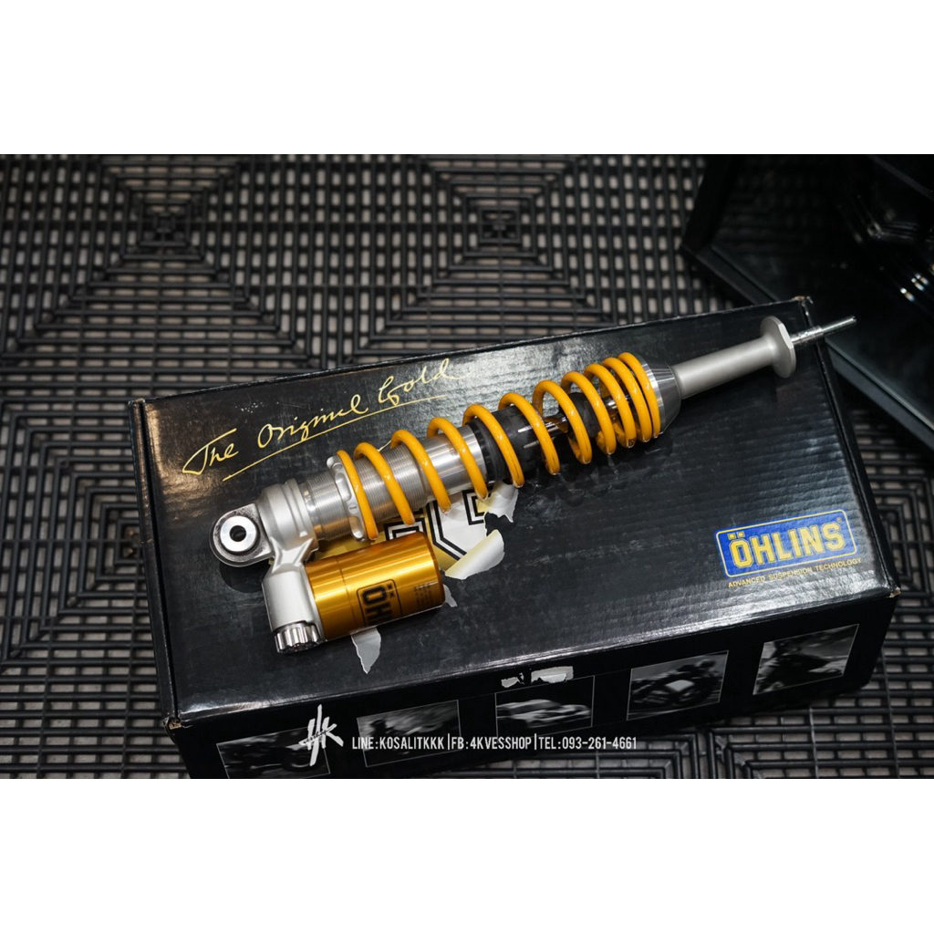 มือ2 โช๊คหลัง Ohlins PI802 เม็ดปรับ101 กล่องครบ