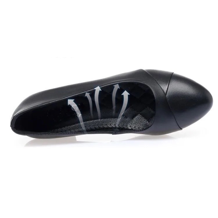 รองเท้าคัทชูผู้หญิง รองเท้าหนังPU รองเท้าแฟชั่นผญ สไตล์เกาหลี🎁 - รูปที่ 3