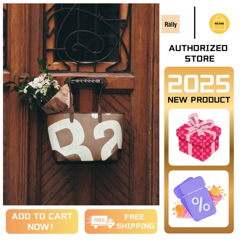 Rally x UNO City Tote House Blend 🤎 กระเป๋า official กระเป๋าผ้า （ของแท้ 100 %）