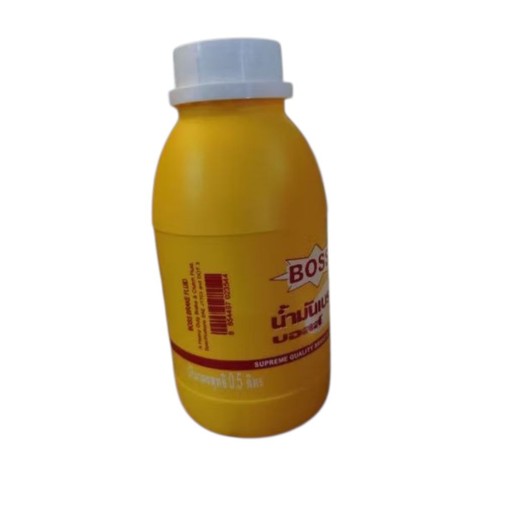 น้ำมันเบรค Boss Dot3 ปริมาณ0.5 ลิตร มอเตอร์ไซค์ Motorcycle