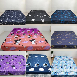 ผ้าปูที่นอนอย่างเดียว ขนาด 6 ฟุต ขนาด 5 ฟุต สูง 10 นิ้ว สีไม่ตก