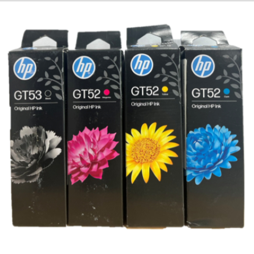 หมึก HP GT53/GT52 BK/C/M/Y ของแท้