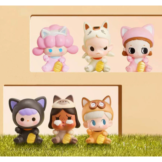 POPMART Bubble Marte Bubble Lucky Cat series น้ องแกะแล้วพร้อมส่งครับ