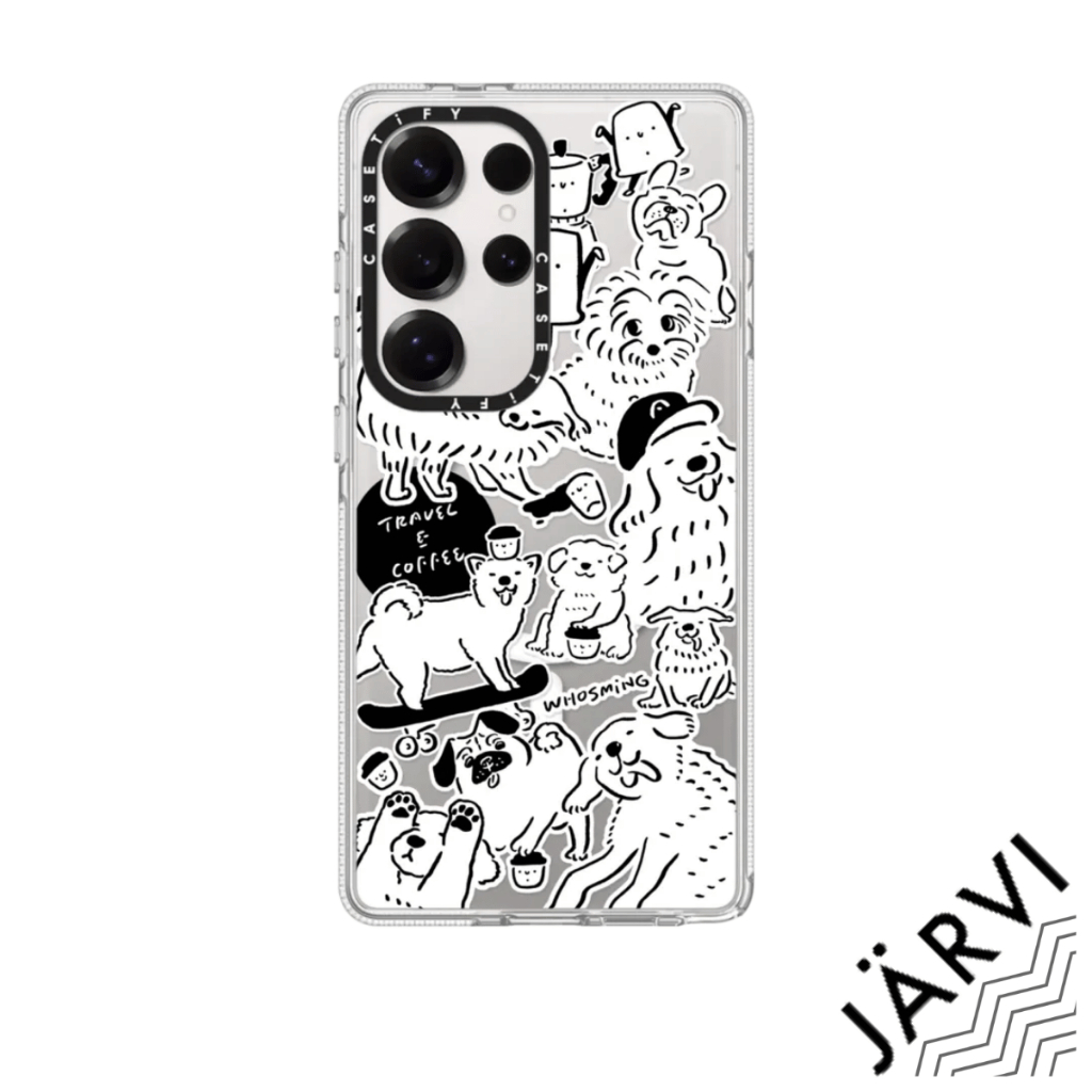 [ส่งด่วน/พร้อมส่ง] CASETiFY | DOG STICKERS [WHOSMiNG] #For iPhone Samsung #แท้