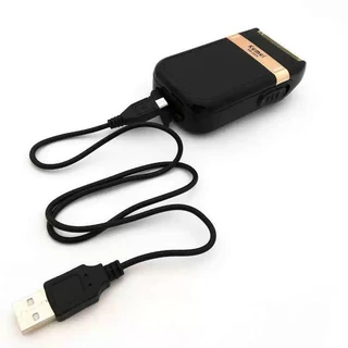 เครื่องโกนหนวดไฟฟ้าสำหรับผู้ชายกันน้ำลูกสูบไร้สายมีดโกน USB ชาร์จเครื่องโกนหนวดตัดผม จอน KM-2024