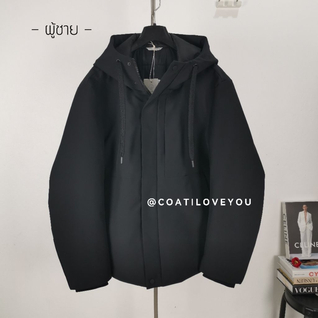**ของแท้​พร้อมส่​งจาก​ไทย*​* ZARA​ TECHNICAL HOODED​ MEN'S​ JACKET​