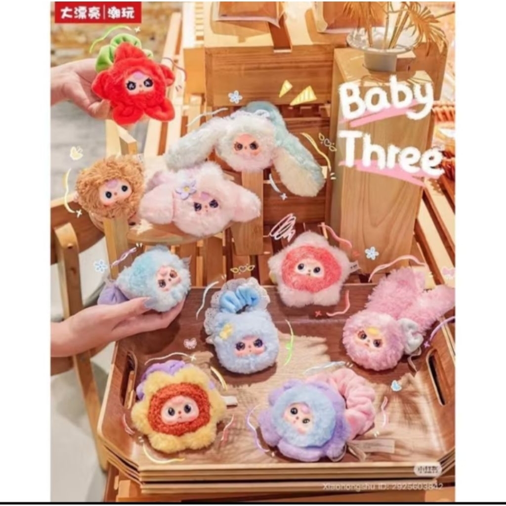 (สินค้าพร้อมส่ง!!!🇹🇭)✨️✨️Babythree ยางรัดผมสุดคิ้วววว!!!! ของแท้💯 สินค้าแบบเลือกตัว