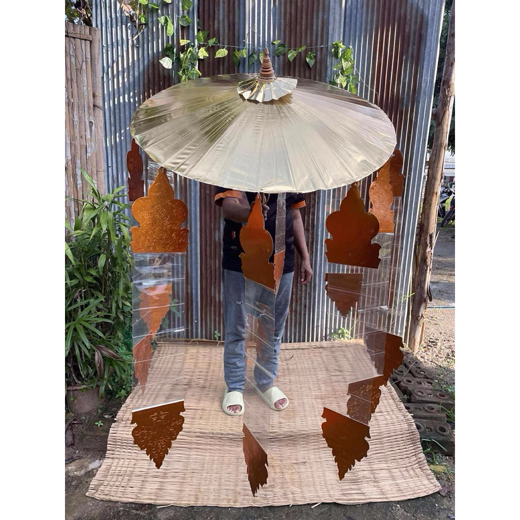 ร่มทอง ร่มเงิน ร่มกฐินติดตุงใส่เงิน ร่มบ่อสร้าง ร่มเชียงใหม่
