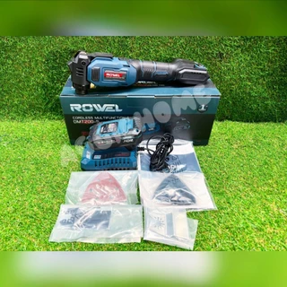 ROWEL เครื่องมืออเนกประสงค์ ไร้สาย 20V รุ่น DMT200 (มีตัวเลือก) CORDLESS MULTIFUNCTION TOOL เครื่องตัด ขัด อเนกประสงค์