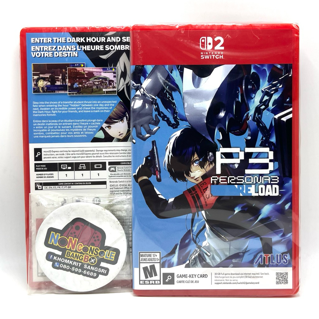 PERSONA 3 RELOAD (NS2) (USA-ENG) [พร้อมส่ง]