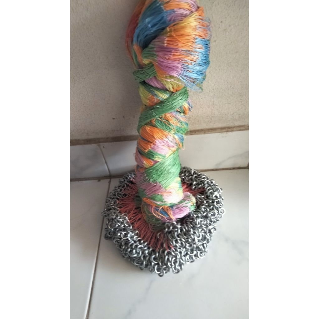 แหสานมือ  pe ถัก4 60 ปอน 6 เซน 9ศอก/4.5เมตร