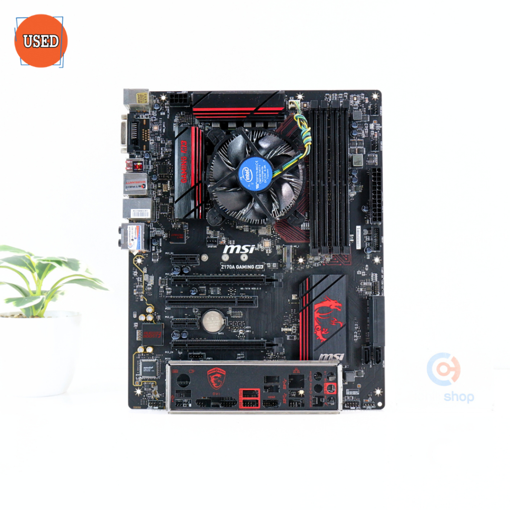 ชุดซีพียูพร้อมเมนบอร์ด CPU: INTEL CORE I7-6700 + MB: MSI Z170A GAMING M3 P16633