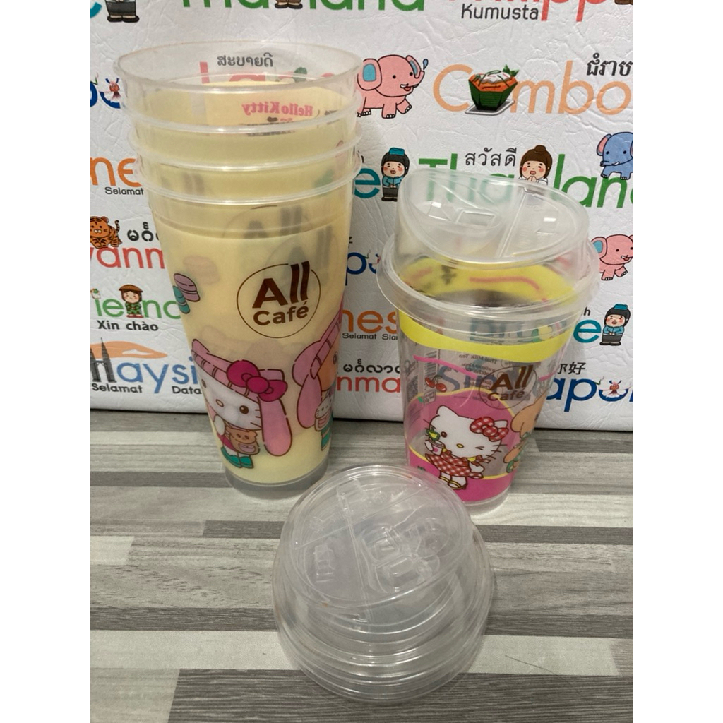 แก้วพลาสติก All Cafe