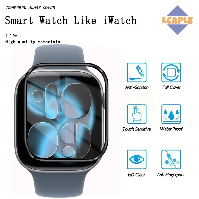 ฟิล์มกระจกนิรภัย ฟิล์มป้องกันหน้าจอ for IWatch Apple Watch Ultra/SE 3 2 Series 11 10 9 8 7 6 49 46 45 41 44 40 42 38 มม