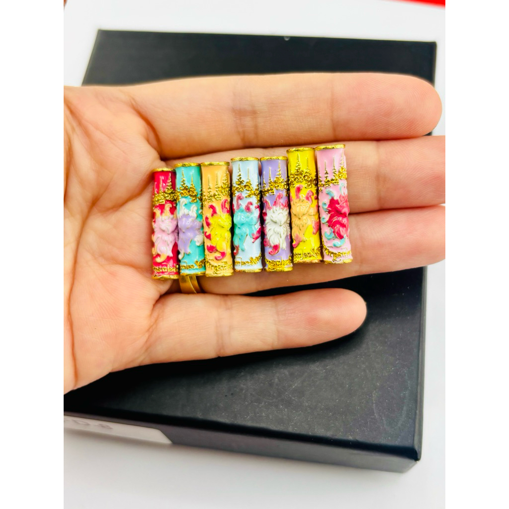(1ชิ้น)กระบอกจิ้งจอก9หางแบบลงยาและแบบชุบสี – โปรปัง
