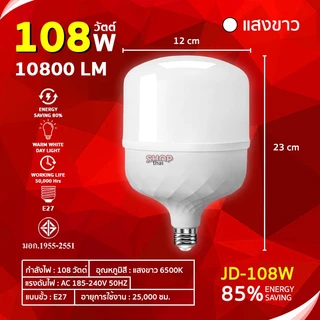 หลอดไฟ LED พร้อมสายไฟ มี มอก. หลอดสว่าง สายยาวเหนียว ทนทาน มาตราฐาน ของแท้ 100%