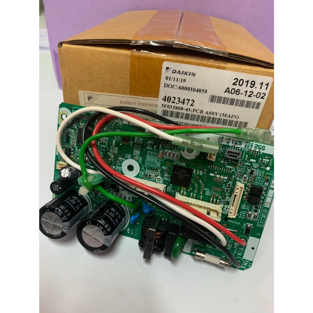 แผงวงจรแอร์ Daikin แผงบอร์ดคอยล์เย็น พาส 4023472