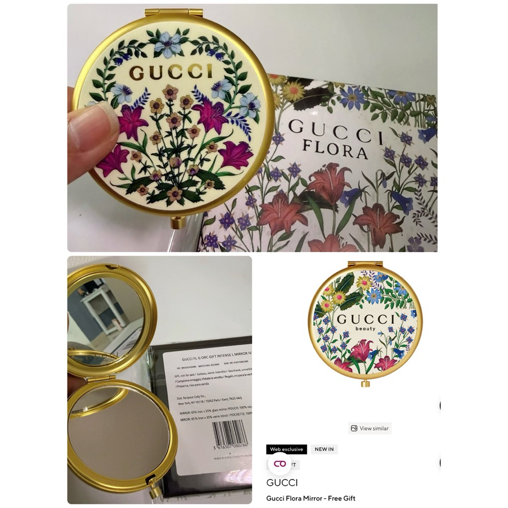 กระจก GC Flower Dance Mirror สินค้าพรีเมี่ยมกิฟจากชุดน้ำหอม