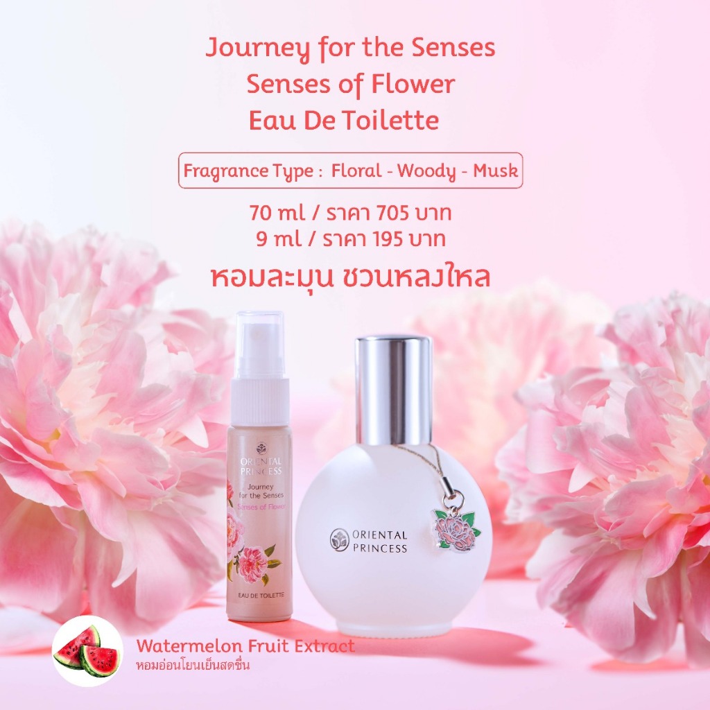Journey for The Senses Senses of Flower Eau de Toilette 9 ml