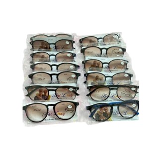 แว่นสายตายาว+ คละแบบ เลนส์ใส เลนสืชา เลนส์ดำ 2in1  ทั้งกันแด…