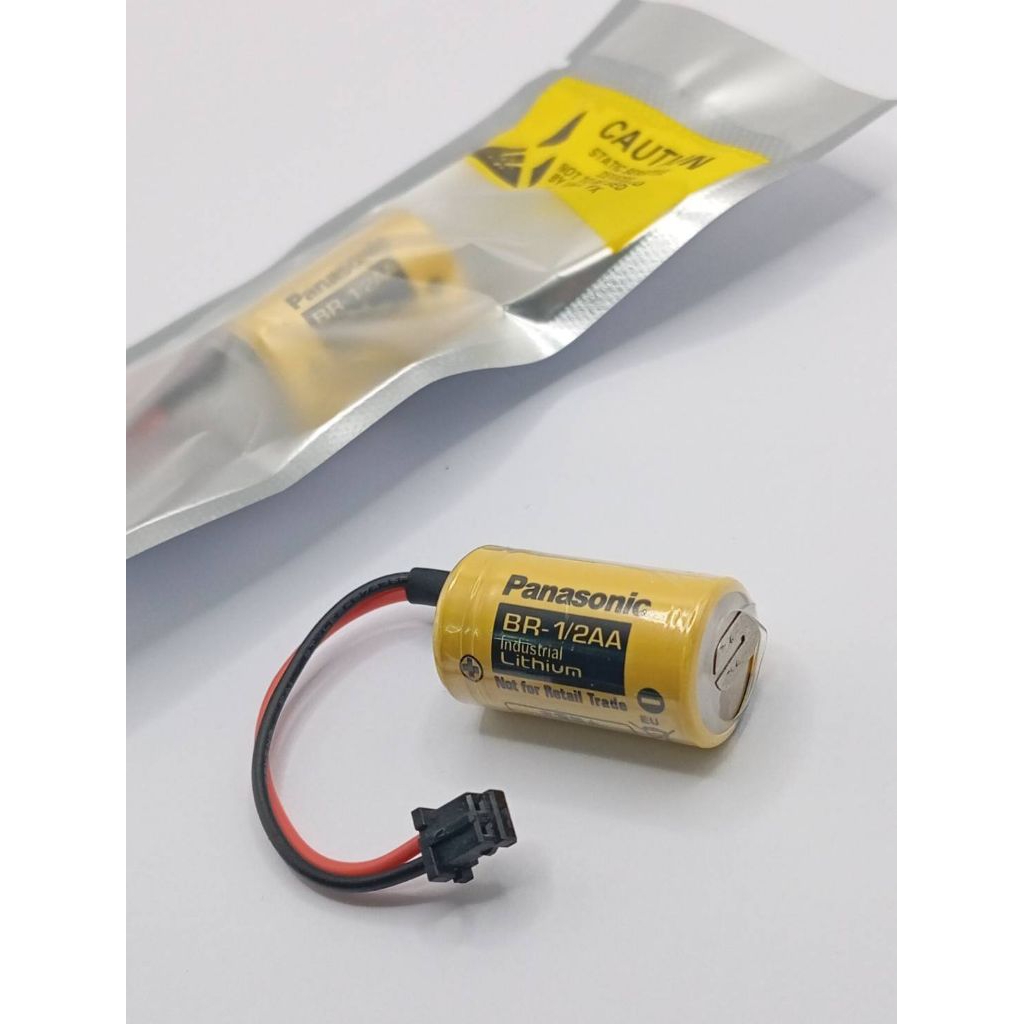 BR-1/2AA แจ็คดำ  BR-1/2AA Lithium แบตเตอรี่Panasonic สินค้าพร้อมส่งในไทย