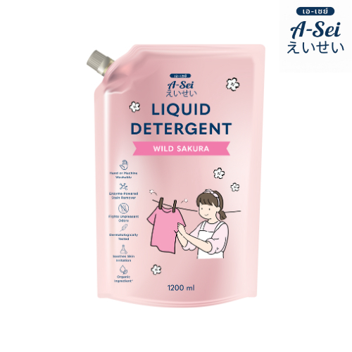 เอ-เซย์ ผลิตภัณฑ์ซักผ้า สูตรออร์แกนิค 1200ml