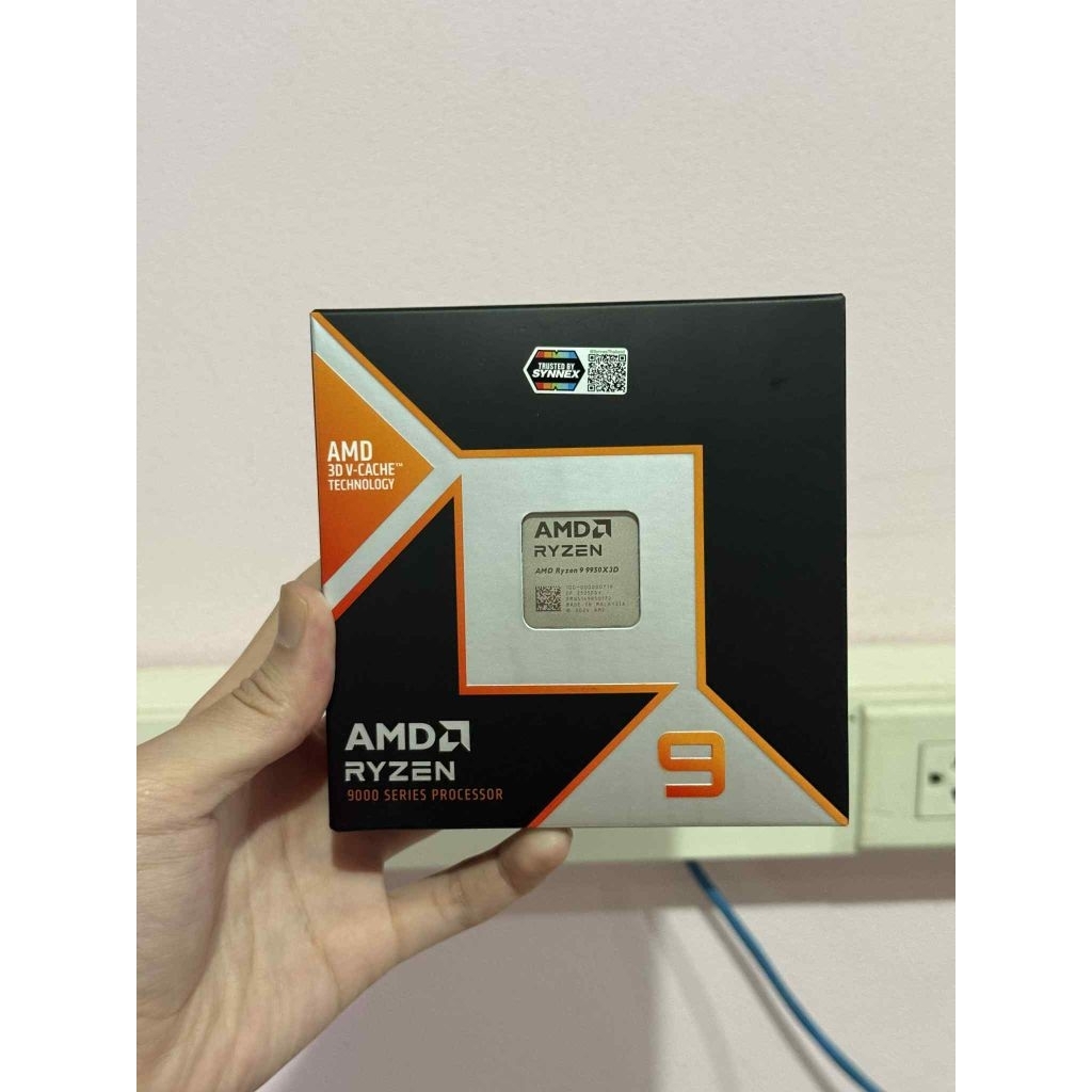 RYZEN9 9950X3D สินค้ามือ1 ย้ำว่ามือ1 ประกัน Synnex 3ปีเต็ม