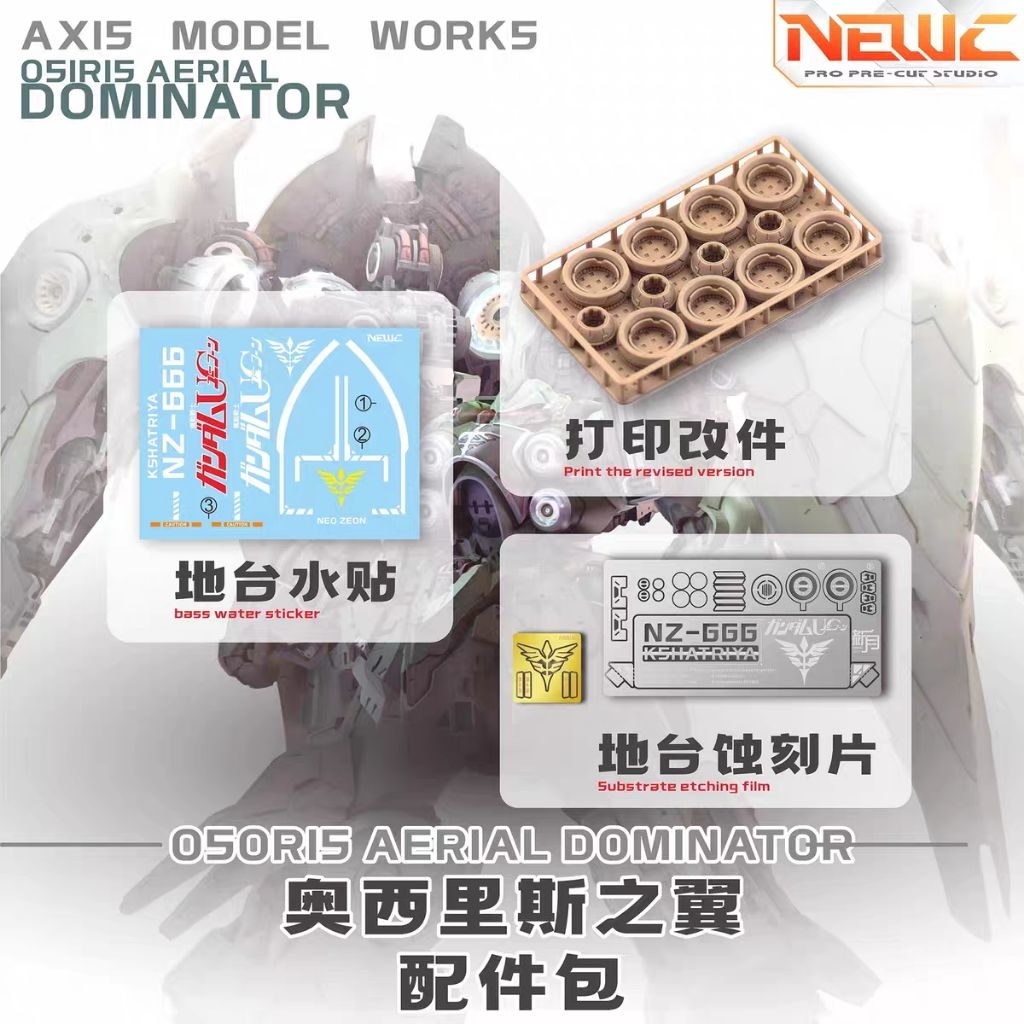 🔰พร้อมส่ง​ ป้ายฐาน​ ดีคอลฐาน​ Axis​ model​ kshatriya