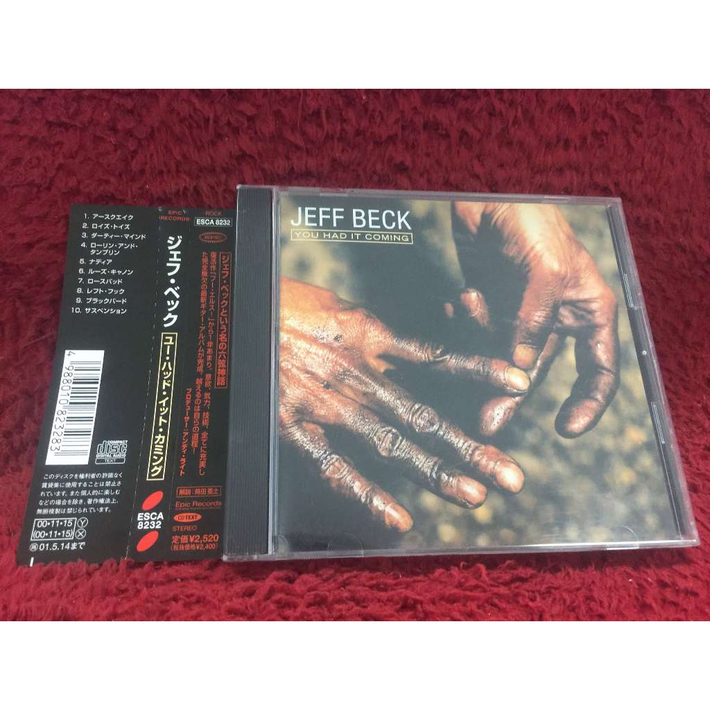 CD Jeff Beck – You Had It Coming สภาพตามรูปปก ZA147-34