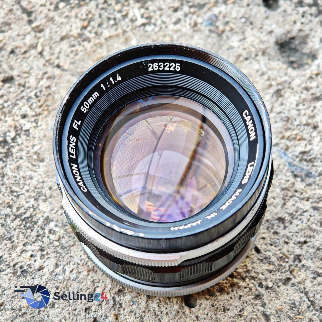 เลนส์ Canon FL 50mm f1.4(16) Standard lens Mount FL FD