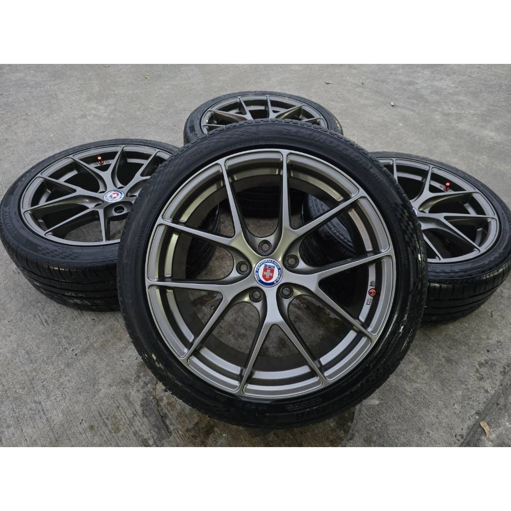 ล้อ HRE มือ2 ขอบ 18" 5/112/114  กว้าง 8.5 ออฟ 40  ใส่รถ 5 รูได้ทุกรุ่น