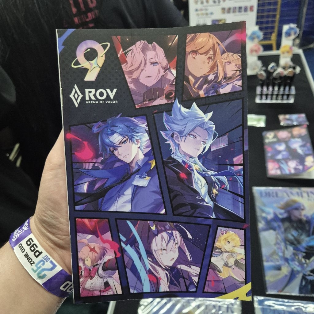 สมุดโน้ต ROV 9ปี Dimension Breaker