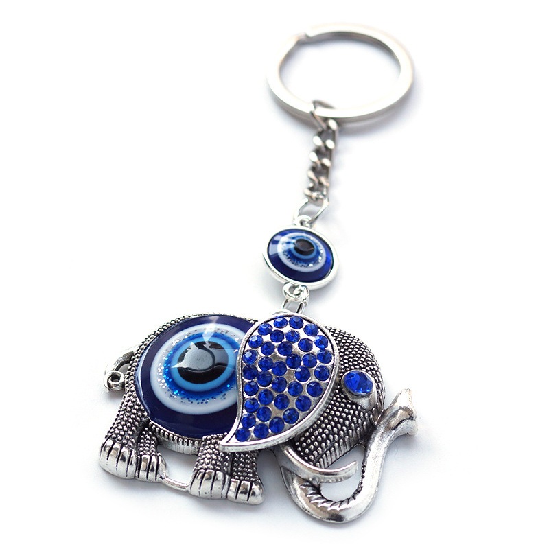 พวงกุญแจ ดวงตาปีศาจ Evil eye นัยน์ตาปีศาจ เครื่องรางนำโชค ขับไล่สิ่งชั่วร้าย เสริมฮวงจุ้ย ห้อยโทรศัพท์ จี้ห้อยมือถือ ราคา ถูกที่สุด ดีลบีเคเค แกลเลอรีภาพที่ 8