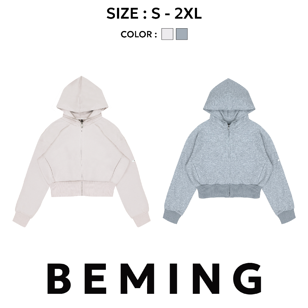 Bemingtop1039(S-2XL)-BMG Core Hoodie  Everyday hoodie เท่แต่เรียบลงตัวในตัวเดียว