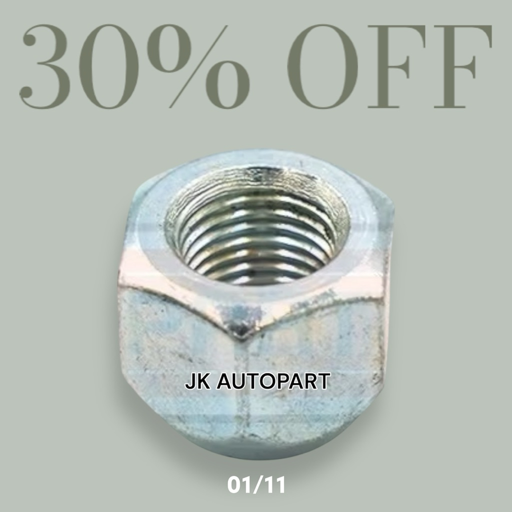 หัวน๊อตล้อ S220 ELF เพลาลอย S250 , NKR , TCPY เบอร์ 23 M14x1.5 L-R หัวน็อตตัวเมียเพลาลอย/BNHL - รูปที่ 2