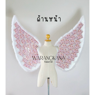ปีกนางฟ้าใส่ธนบัตร 100 ใบ